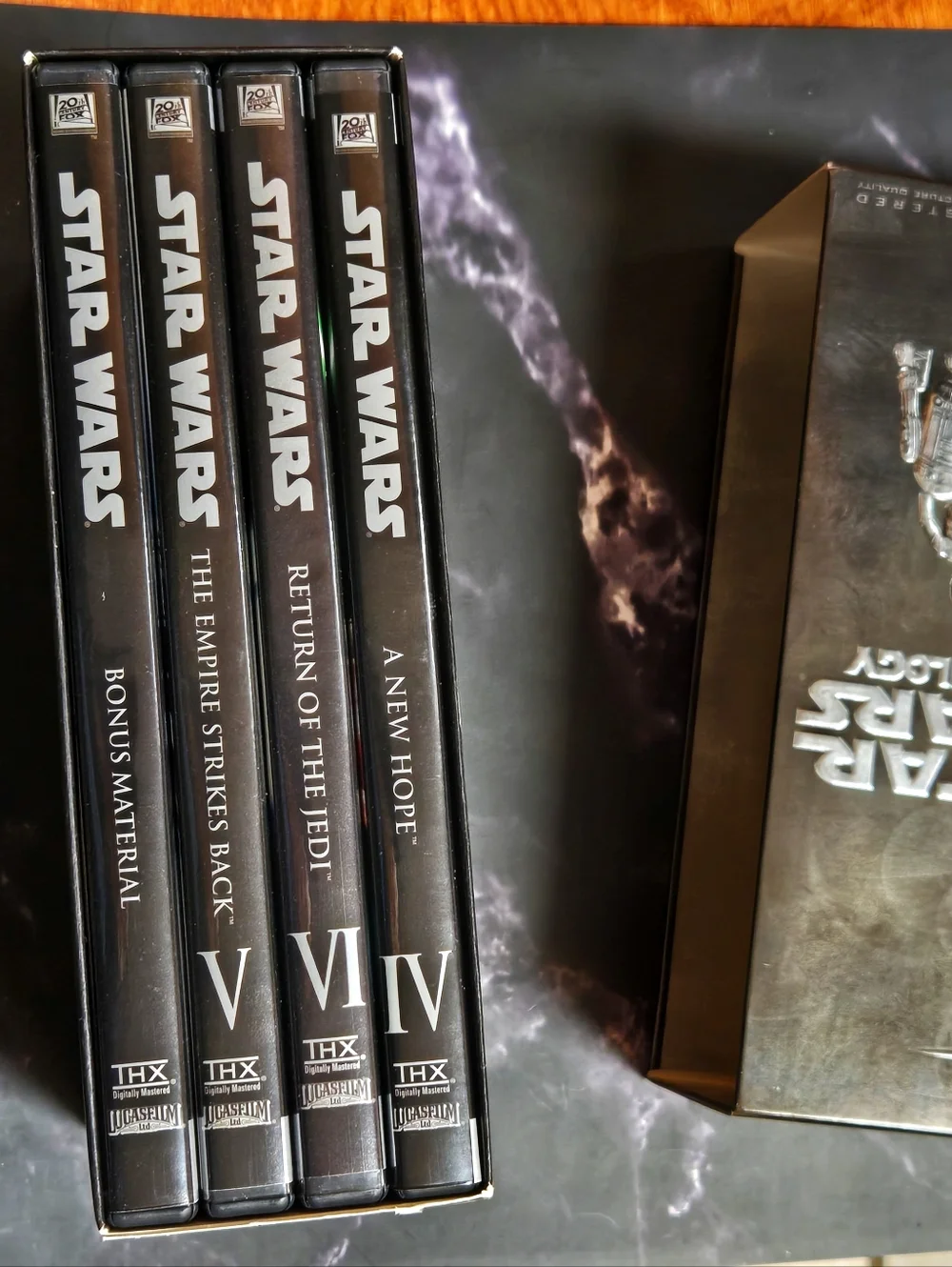 Star Wars Original Trilogy DVD Box Set - 4 Pack - Picture 2 of 16